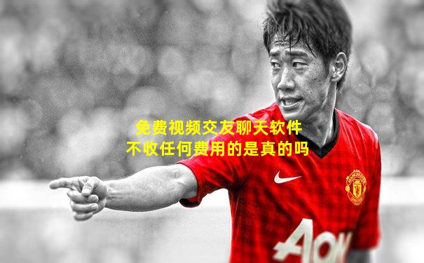 免费视频交友聊天软件不收任何费用的是真的吗