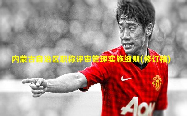 内蒙古自治区职称评审管理实施细则(修订稿)