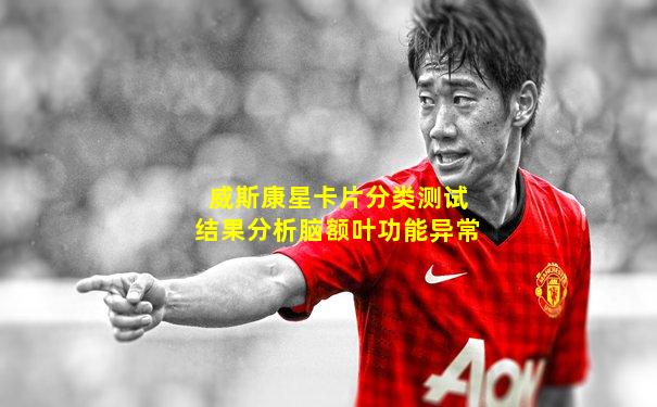 威斯康星卡片分类测试结果分析脑额叶功能异常