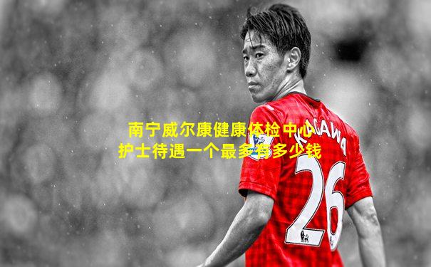 南宁威尔康健康体检中心护士待遇一个最多有多少钱